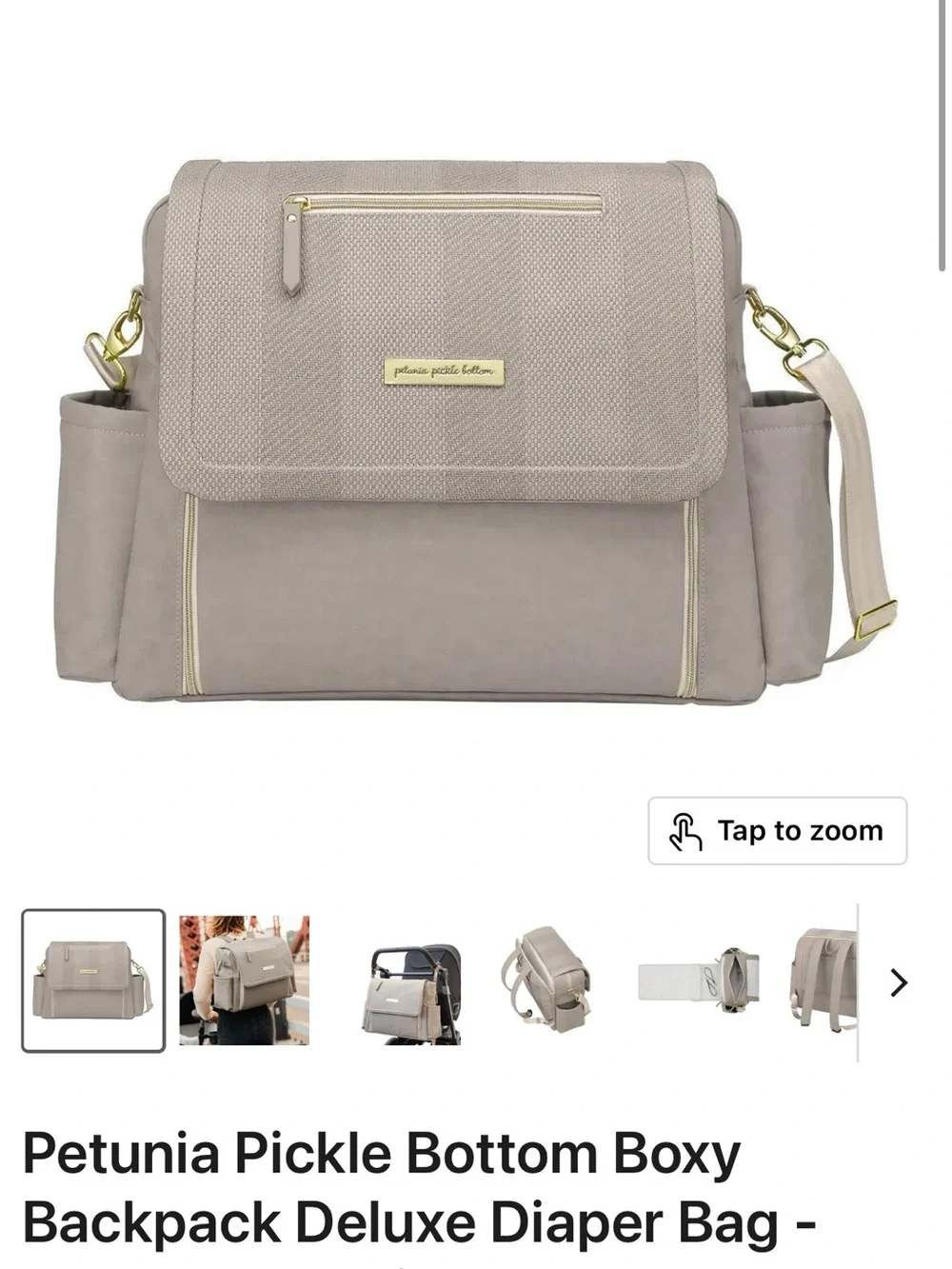 Petunia Pickle Bottom Boxy Backpack Deluxe